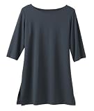 TravelSmith – Women’s Jet Set Knit Wrinkle-Resistant Ballet-Neck Tunic