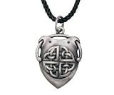 Celtic Shield Pendant Collectible Medallion Necklace Accessory Jewelry