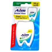 Image of Aim Dental Floss 112 yards - 100 yards + free 12 yard Mini Case