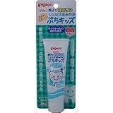 ピジョン　親子で乳歯ケア　ジェル状歯みがき　ぷちキッズ　キシリトール　５０ｇ「5点セット」