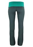 31s0IEqFHqL. SL160  Fold Over Contrast Waist Lounge Pants Cotton Spandex