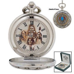 Native American Pocket Watch
