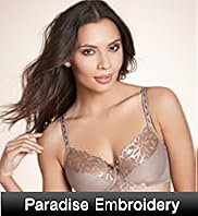 Nonwired Paradise Embroidered Non Padded Bra