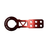 1993-1997 93-97 Honda DEL SOL SI JDM Vision FRONT TOW HOOK KIT in Red by VMS Racing