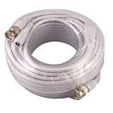 31s0RBVoxDL. SL160  Vonnic CCTV Cables with Siamese 60 Feet BNC + Power Connectors (White) Review