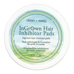 Clean + Easy Ingrown Hair Inhibitor Pads 50-ct.