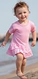 Rabbit Skins Toddler Ruffle Dress