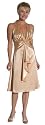 #7024 - BEST SELLER - Formal Evening Knee Length Gown. Perfect formal evening dress for any formal occasion - (Available in Teal, Apple Red, Sage, RED, Brown, White, Black, TURQUOISE, Turquoise, Silver, Baby Blue, Dusty Rose, Royal Blue in XS to 3XL)