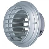 三菱 ベントキャップ アルミ製 低圧損タイプ ギャラリ付 適用パイプ:Φ150mm P-18RA2