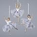 Silver/Lavender Ballerina Ornaments- Collectible Figurine