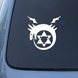 Full Metal Alchemist Anime Homunculus - Car, Truck, Notebook, Vinyl Decal Sticker #2696 | Vinyl Color: White