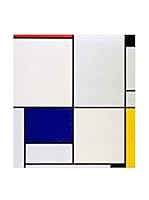 Especial Arte Lienzo Tableau I - Mondrian Piet Multicolor