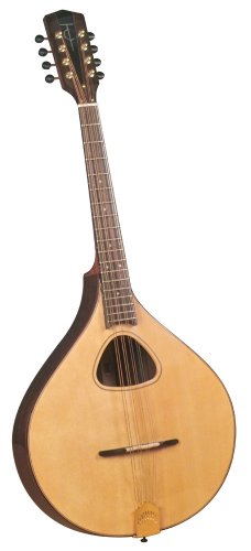 Trinity College TM-625 Celtic Octave Mandolin Natural Finish, Hardshell Case