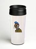 16 oz. Double Wall Insulated Tumbler with african clothing - Paper Insert
