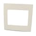 Leviton ACWP2-00W 2-Gang Device Acenti Wallplate Screwless Snap-On Mount, Alabaster