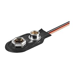 Batterieclip f�r 9-V Bl�cke, I-Form Kunststoffausf�hrung