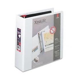ClearVue XtraLife SlantD Presentation Binder 3 Capacity White