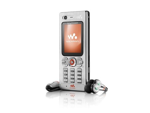 SONY ERICSSON - Téléphone portable W880i - Bluetooth - GPRS - appareil photo 2Mpix - Silver