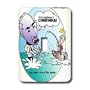 Londons Times Funny Panel Hollywood Cartoons - Great Blue Marlon Brando - Light Switch Covers - single toggle switch