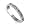 Sterling Silver Multi Cubic Zirconia Channel Set 3mm Eternity Band Ring Size 4