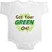 Get Your Green On Baby Ultrasoft Onesie