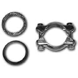  : Air Cooled VW Tail Pipe Clamp Kit, Bug 55-74 Pair