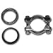 Search Our Specialty Mall : Air Cooled VW Tail Pipe Clamp Kit, Bug 55-74 Pair