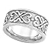 14K White Gold Etruscan Style Wedding Band - Sizes 5 - 8. No half sizes.