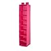 Honey-Can-Do 8-Shelf Non-Woven Hanging Closet Organizer, Pink