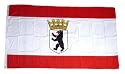 Fahne Flagge Berlin Bär mit Krone NEU 60 x 90 cm Fahnen