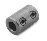 Stainless Steel 303 Coupling, 1/4 Bore x 1/2 OD, 3/4 Length, Set Screw 10-32