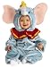Disney Plush Infant Baby Dumbo Elephant Costume (size 3-12 months)