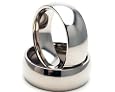 New 8mm Titanium Ring w/ Comfort Fit Band 100`s of Sizes & Styles Available