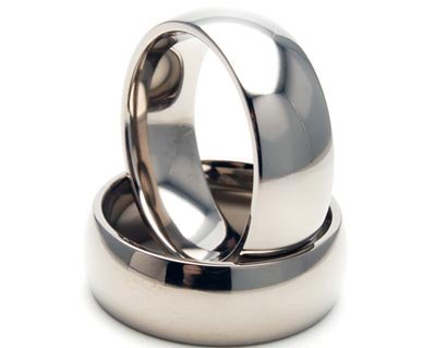 New 8mm Titanium Ring w/ Comfort Fit Band 100's of Sizes & Styles Available