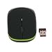 Kinobo Wireless Slimline USB Mouse For Laptops/Desktop PC XP/Vista/Windows 7 (green detail)