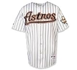 Houston Astros Jersey - Authentic Blank Home Jersey by Majestic