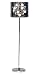 Adesso Starburst Floor Lamp, Steel