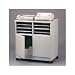 Office Products : Mobile Machine Stand with 8 Compartment Sorter & Double Door Cabinet, Medium Oak (VRT50092)
