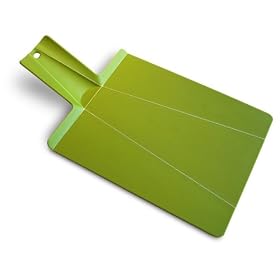 Joseph Joseph Chop 2 Pot Chopping Board, Lime Green, Small