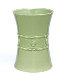 Berry and Thread Utensil Crock/Wine Cooler by Juliska - Pistachio Green