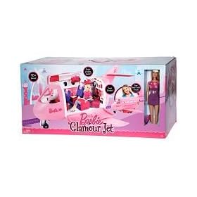 Barbie Glamour Jet Airplane w/ Doll