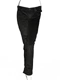 7 FOR ALL MANKIND Corduroy Straight Leg Pants in Black