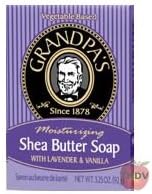 Grandpa Brands Co. - Shea Butter Soap w/Lavender & Vanilla - 3.25 oz
