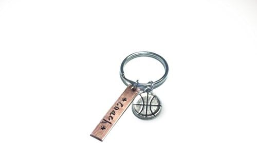 basketball coach keychain