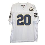 California Golden Bears UCB Youth Football Jersey - White #20 NCAA Jerseys