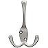 Brainerd B42306J-SN-C Hook with Three Prongs, Satin Nickel