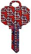 St. Louis Cardinals Schlage SC1 House Key
