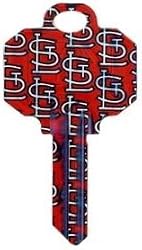 St. Louis Cardinals Schlage SC1 House Key