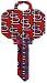 St. Louis Cardinals Schlage SC1 House Key