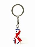 Corgi GS62209 London 2012 Wenlock Union Flag Die Cast Mascot Key Ring